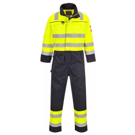 Hi-Vis Multi-Norm overál PW_FR60YNRXXL Sárga/Navy - XXL méret