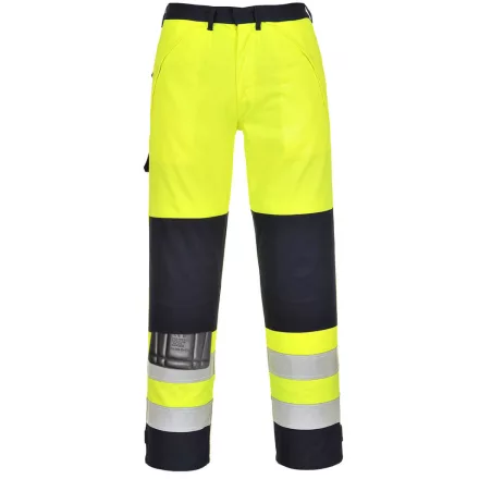 HiVis Multi-Norm nadrág PW_FR62YNRXXXL Sárga/Navy - XXXL méret