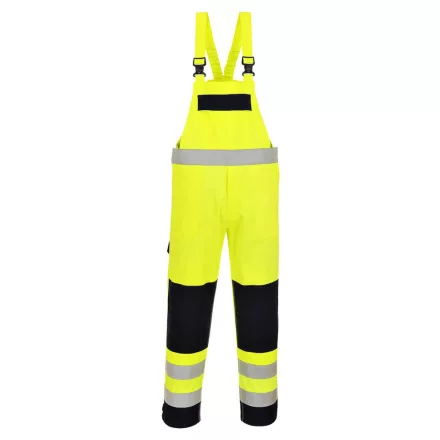 HiVis Multi-Norm mellesnadrág PW_FR63YNRL Sárga/Navy - L méret