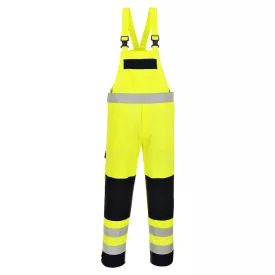   HiVis Multi-Norm mellesnadrág PW_FR63YNRXXL Sárga/Navy - XXL méret