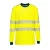 PW3 Modaflame Knit Hi-Vis FR hosszú ujjú póló PW_FR701YNRM Sárga/Navy - M méret