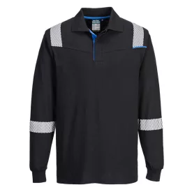   WX3 FR Modaflame lángálló hosszú ujjú póló PW_FR711BKRXL Fekete - XL méret