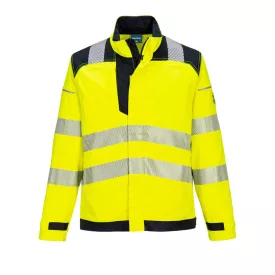   PW3 FR Modaflame Hi-Vis lángálló kabát PW_FR714YBRXL Sárga/Fekete - XL méret