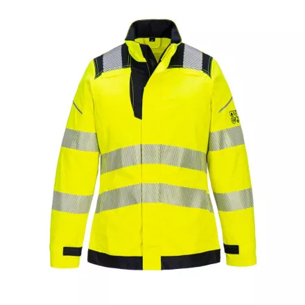 PW3 FR Modaflame Hi-Vis női lángálló kabát PW_FR715YBRXS Sárga/Fekete - XS méret
