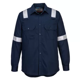   FR Lightweight könnyű lángálló antisztatikus ing PW_FR720NARXXL Navy - XXL méret