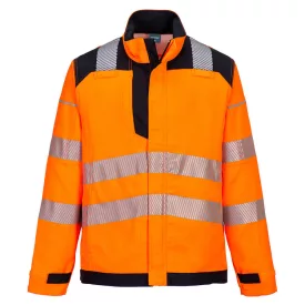   PW3 FR Modaflame HVO lángálló munkakabát  PW_FR722OBRXXL Narancs/Fekete - XXL méret