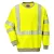 Lángálló antisztatikus Hi-Vis pulóver PW_FR72YERXXXL Sárga - XXXL méret