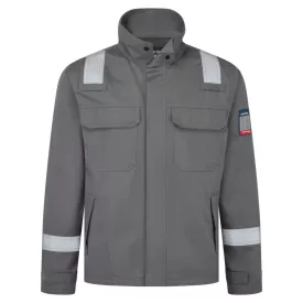   Bizflame Work+ FR lángálló kabát PW_FR741GRRXXXL Szürke - XXXL méret