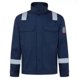   Bizflame Work+ FR lángálló kabát PW_FR741NVRXXXL Navy - XXXL méret