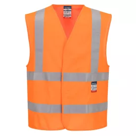   Lángálló jól láthatósági mellény  PW_FR75ORRL/XL Narancs - L/XL méret