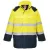 Bizflame Rain+ Hi-Vis Arc lángálló kabát PW_FR79YNRXXL Sárga/Navy - XXL méret