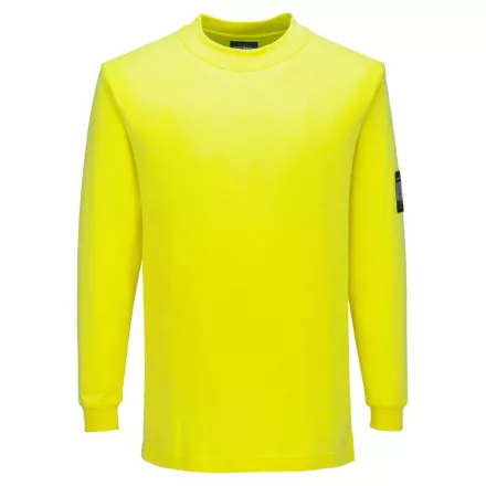 Modaflame Knit FR lángálló hosszú ujjú póló PW_FR806YERL Sárga - L méret