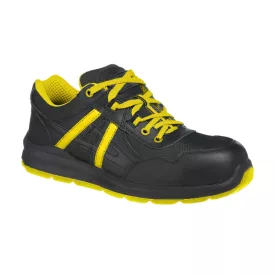   Portwest Compositelite Mersey Trainer S1P PW_FT60BKY40 Fekete/Sárga - 40 méret