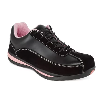 Steelite női Trainer S1P HRO PW_FW39BPR37 Fekete/Pink - 37 méret