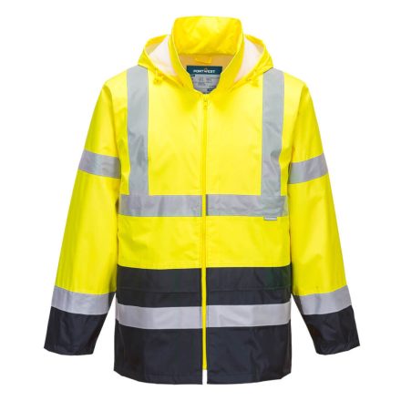Hi-Vis Classic Contrast esődzseki PW_H443YNRS Sárga/Navy - S méret