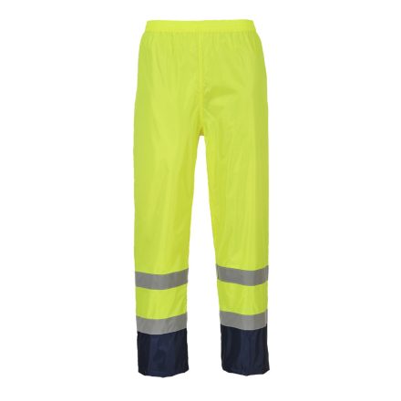 Hi-Vis Classic Contrast esőnadrág PW_H444YNRXXL Sárga/Navy - XXL méret