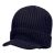 Beanie sapka csúcsos silddel PW_HA24NVR Navy -  méret