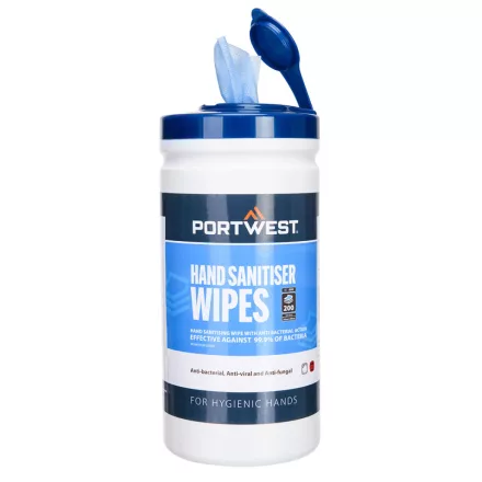 Kézfertőtlenítő kendő (200 kendő) PW_IW40BLU Kék -  méret