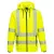 KX3 Sport Hi-Vis cipzáras kapucnis pulóver  PW_KX303YERM Sárga - M méret