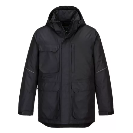 KX3 Parka Kabát PW_KX360BKRL Fekete - L méret