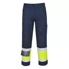 Hi-Vis Modaflame nadrág PW_MV26YNRM Sárga/Navy - M méret