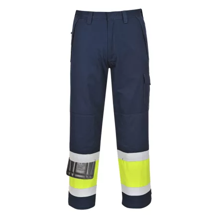 Hi-Vis Modaflame nadrág PW_MV26YNRXL Sárga/Navy - XL méret