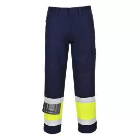   Hi-Vis Modaflame nadrág PW_MV26YNTXXL Sárga/Navy - XXL méret
