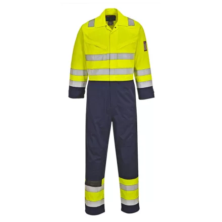 Hi-Vis Modaflame overál PW_MV28YNRL Sárga/Navy - L méret
