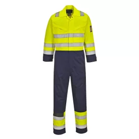   Hi-Vis Modaflame overál PW_MV28YNTXXL Sárga/Navy - XXL méret