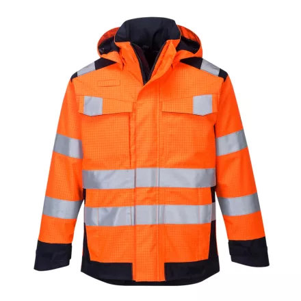 Modaflame Rain Multi Norm Arc kabát PW_MV70ONRL Narancs/Navy - L méret