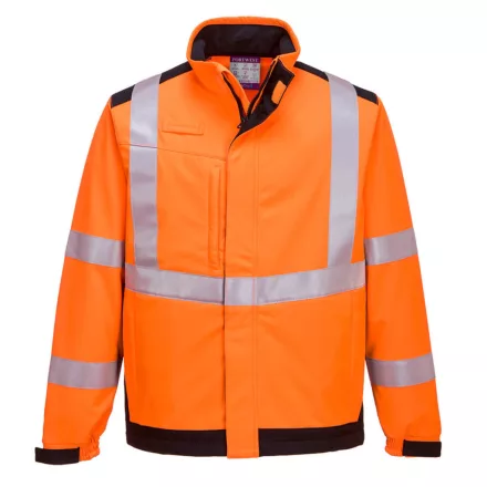 Modaflame Multi Norm Arc Softshell kabát PW_MV72ONRS Narancs/Navy - S méret