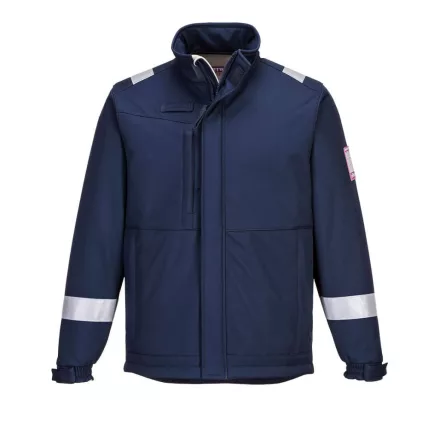 Modaflame Softshell kabát  PW_MV73NAR4XL Navy - 4XL méret
