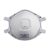 FFP3 szelepes Dolomite légzésvédő maszk PW_P303WHR Fehér -  méret