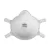 ERGONET FFP3 szelepes Dolomite légzésvédő maszk PW_P371WHR Fehér -  méret