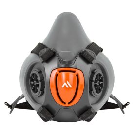 TPR fél maszk PW_P421GRRS/M Szürke - S/M méret