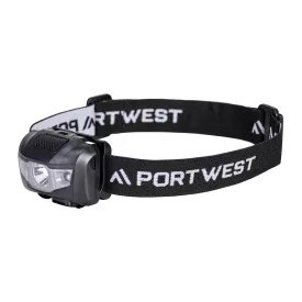 USB újratölthető fejlámpa PW_PA71BKR Fekete -  méret