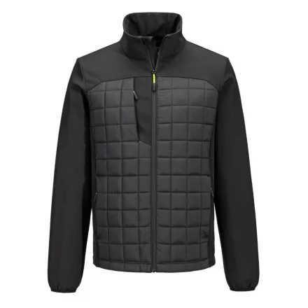 PW3 Hybrid kabát PW_PW328BKRXS Fekete - XS méret
