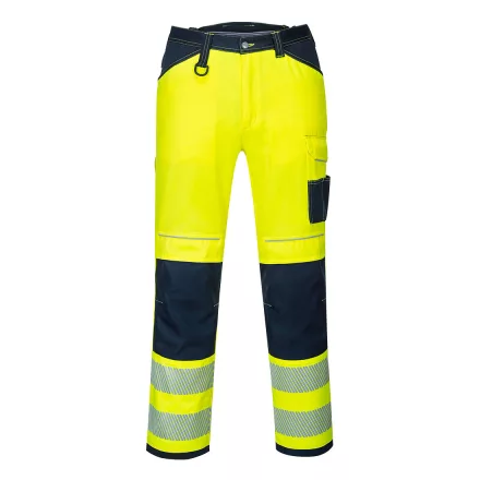 PW3 Hi-Vis nadrág PW_PW340YNR32 Sárga/Navy - 32 méret