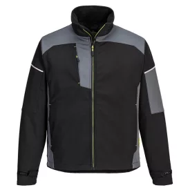  PW3 Softshell Kabát (3L) PW_PW378BZRM Fekete/Z szürke - M méret