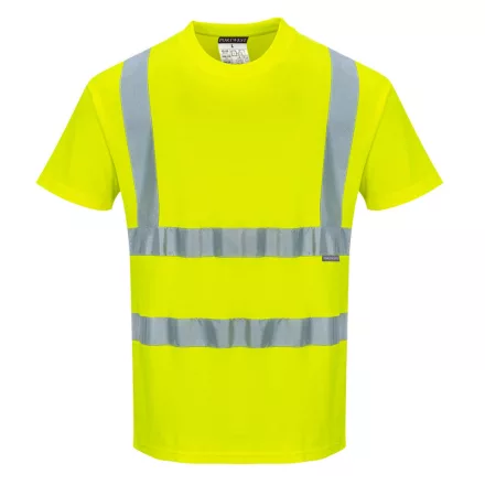 Cotton Comfort rövid ujjú póló PW_S170YERM Sárga - M méret