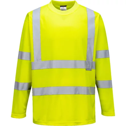 Hi-Vis hosszú ujjú póló  PW_S178YERL Sárga - L méret