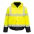 Hi-Vis kéttónusú bomber kabát  PW_S266YNRM Sárga/Navy - M méret