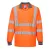 Hi-Vis hosszú ujjú pólóing  PW_S277ORR4XL Narancs - 4XL méret