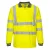 Hi-Vis hosszú ujjú pólóing  PW_S277YERXXXL Sárga - XXXL méret