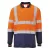 Kéttónusú hosszú ujjú pólóing PW_S279ONRL Narancs/Navy - L méret