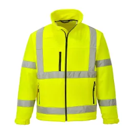   Jól láthatósági Softshell dzseki (3L) PW_S424YERL Sárga - L méret