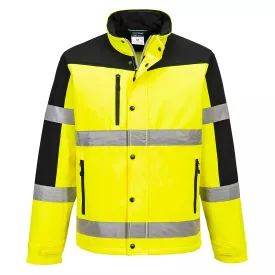   Kéttónusú Softshell kabát (3L) PW_S429YERXXL Sárga - XXL méret
