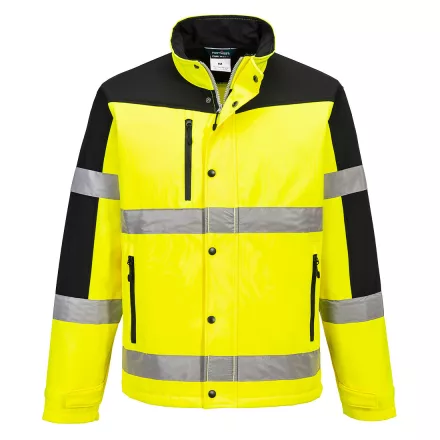 Kéttónusú Softshell kabát (3L) PW_S429YERXXL Sárga - XXL méret