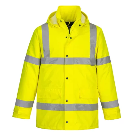 Hi-Vis Traffic kabát  PW_S460YERXXS Sárga - XXS méret