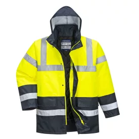  Hi-Vis Kéttónusú Traffic kabát  PW_S466YERXXXL Sárga - XXXL méret